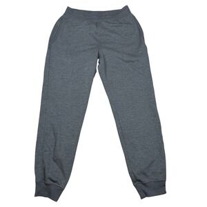 Uniqlo HEATTECH Ultra Stretch Fleece Lined Joggers Gray Mens Medium 341-469966
